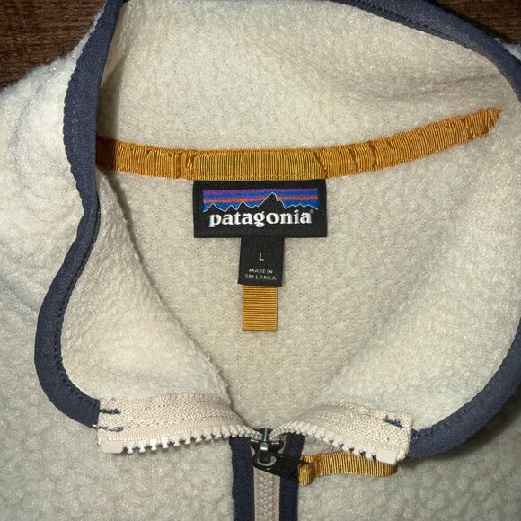 Patagonia Retro Pile Fleece Jacket Color Pelican Size Large NWOT - Picture 3 of 11